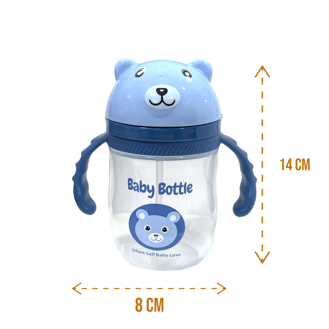 Vaso osito azul con bombilla - Palimu