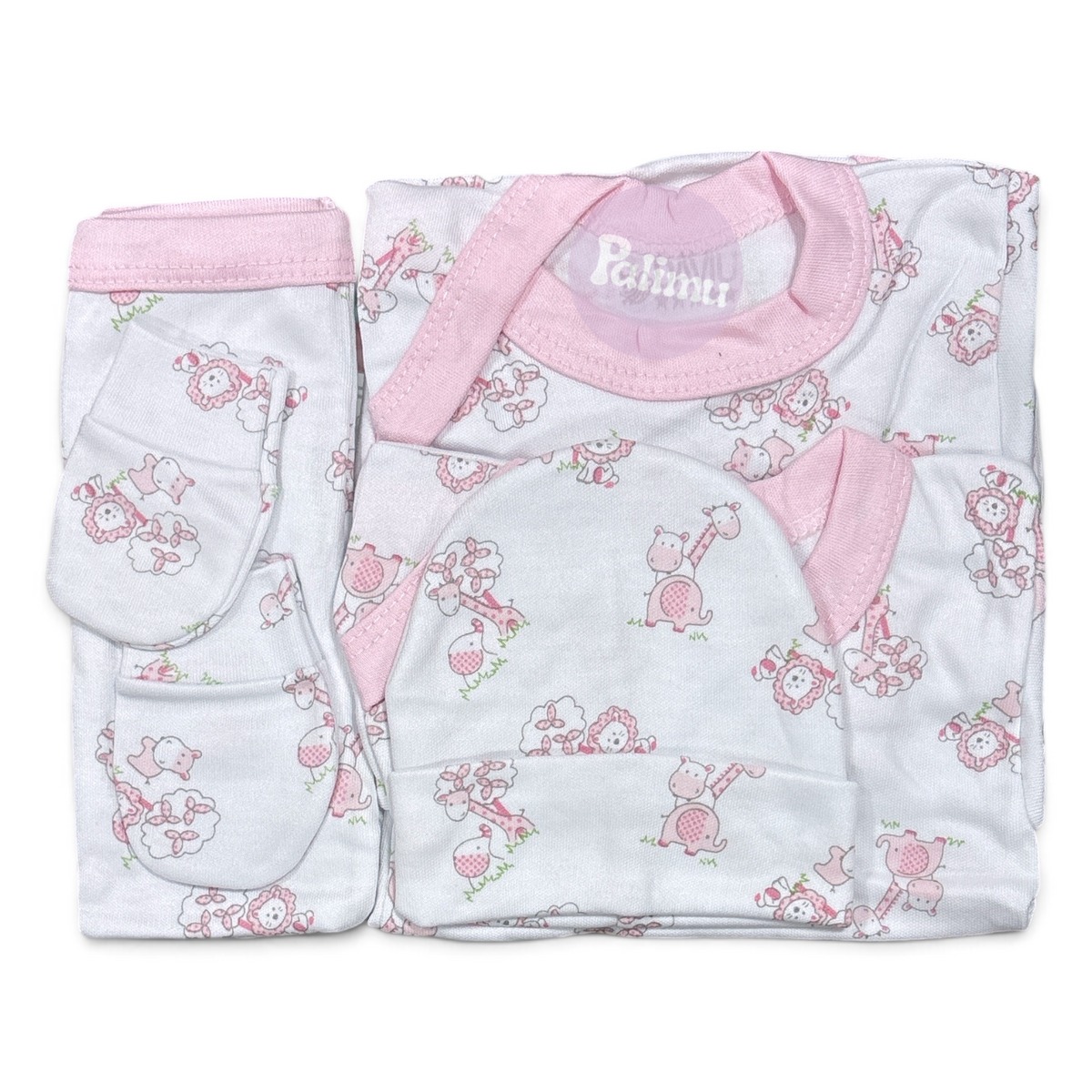 Ajuar diseño rosado bebe