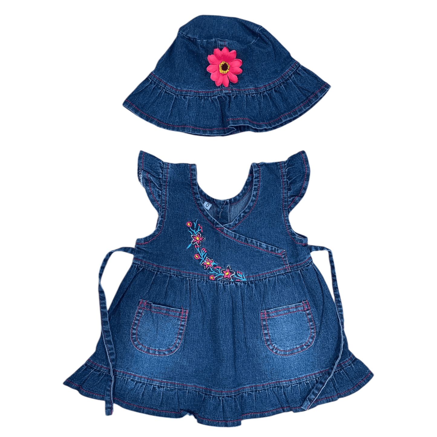 Vestido de mezclilla con sombrero - Palimu