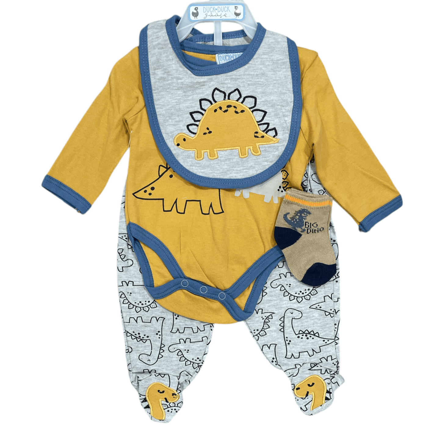 Conjunto 4 piezas, Dino - Palimu