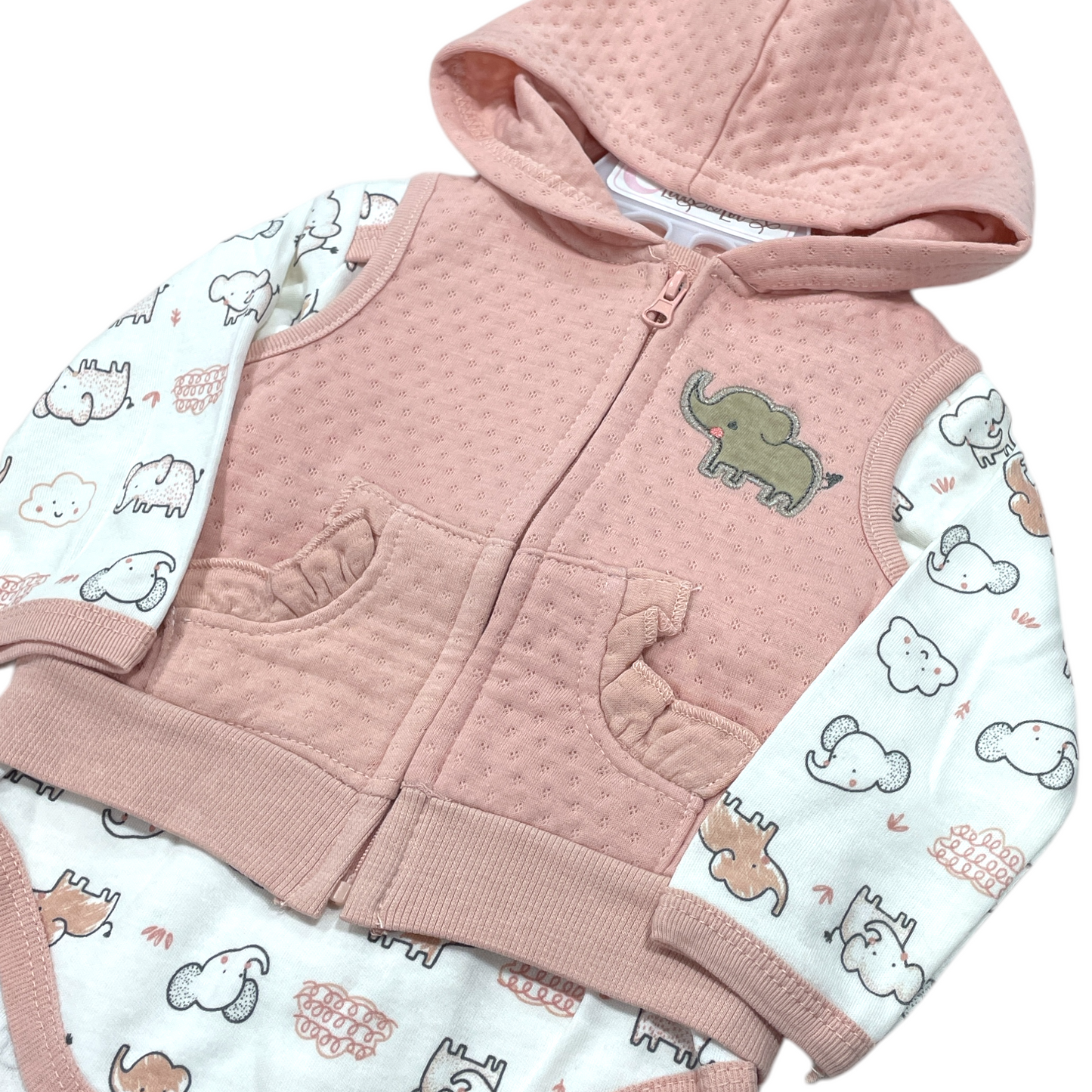 Conjunto de 3 piezas, Damasco