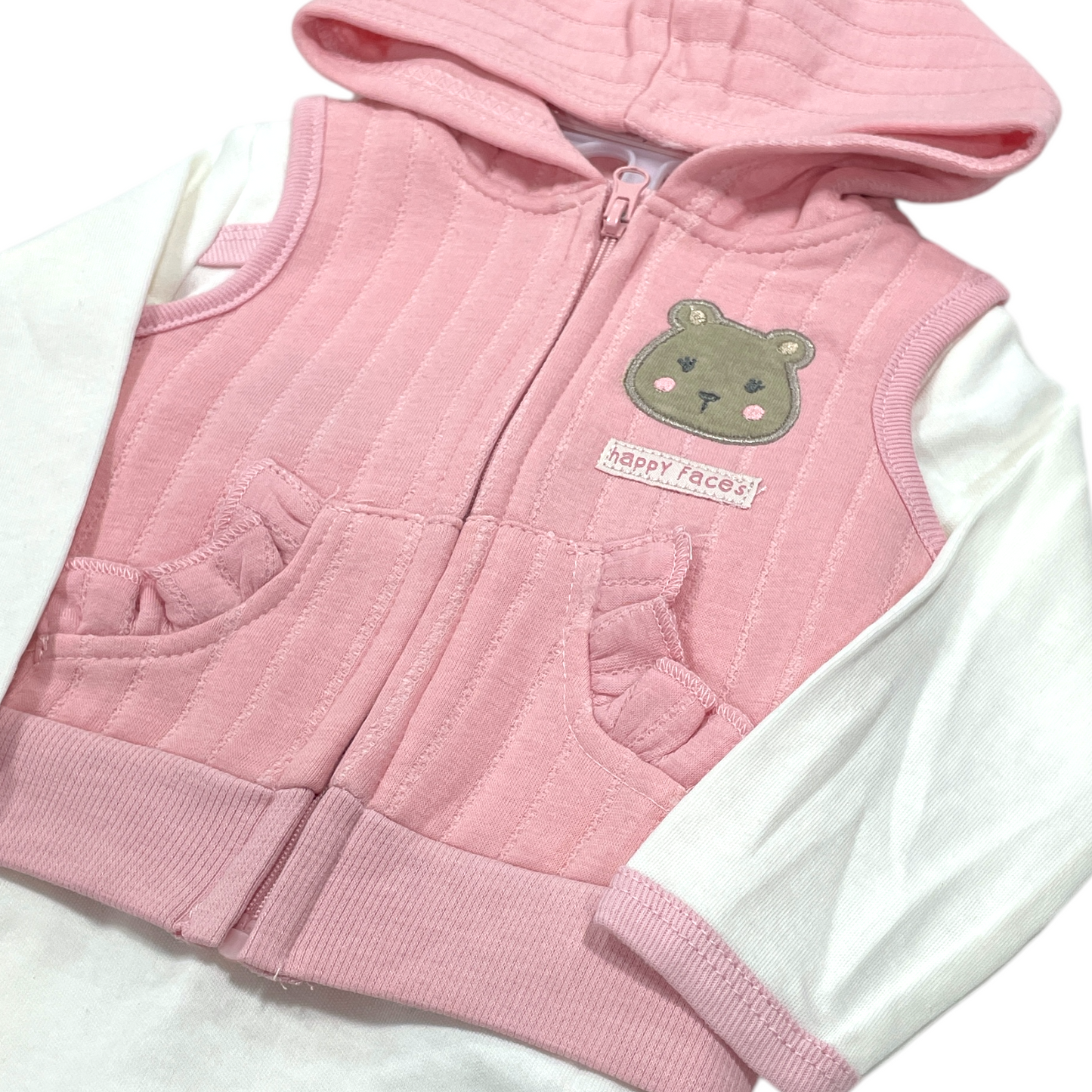 Conjunto de 3 piezas, Rosa