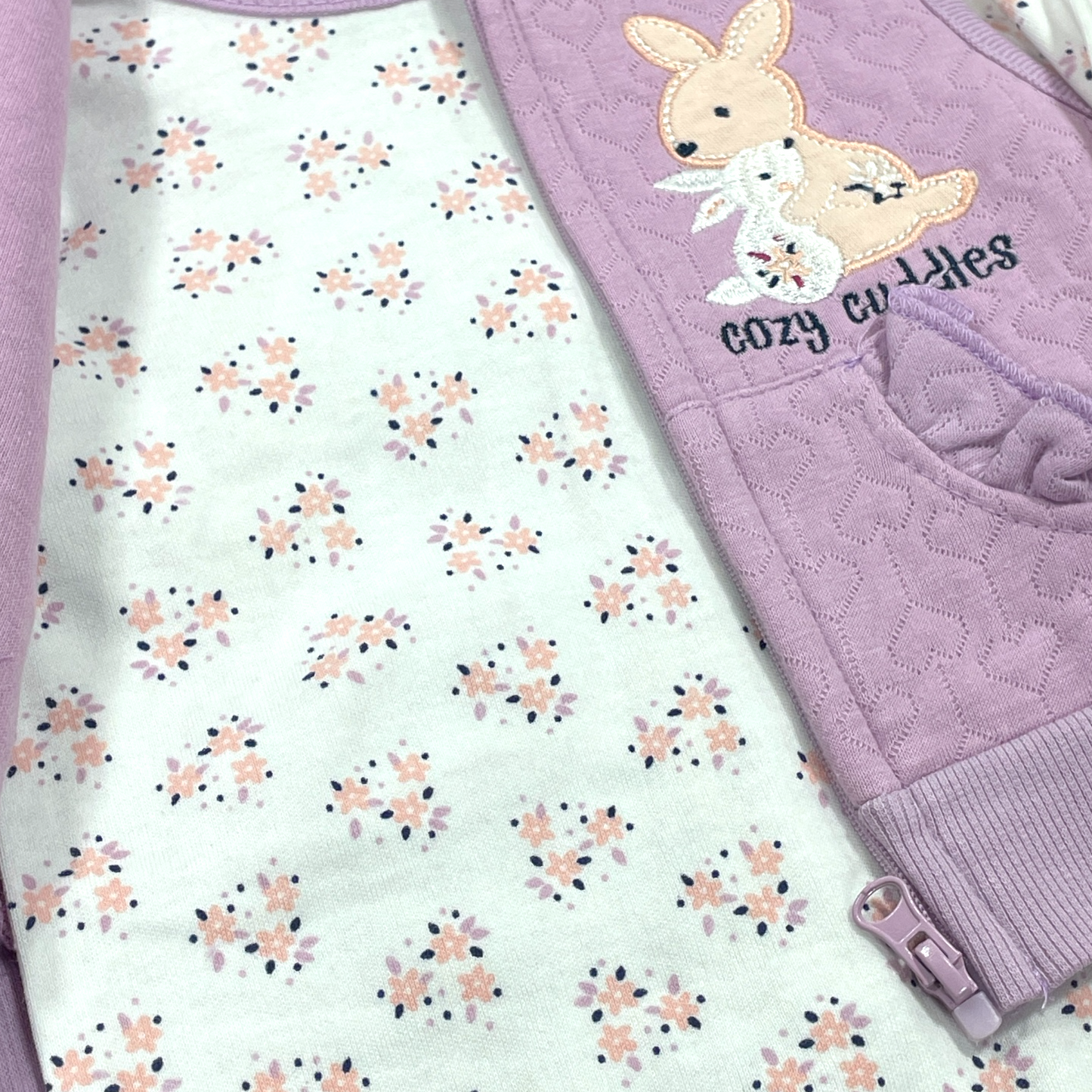 Conjunto de 3 piezas, lila