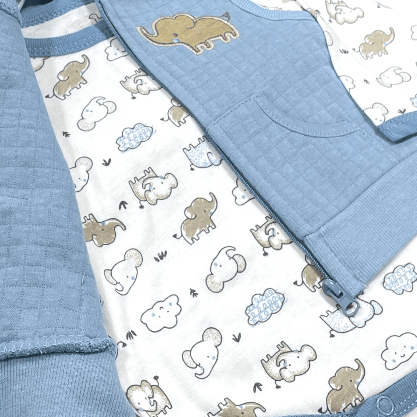 Conjunto de 3 piezas, Celeste - Palimu