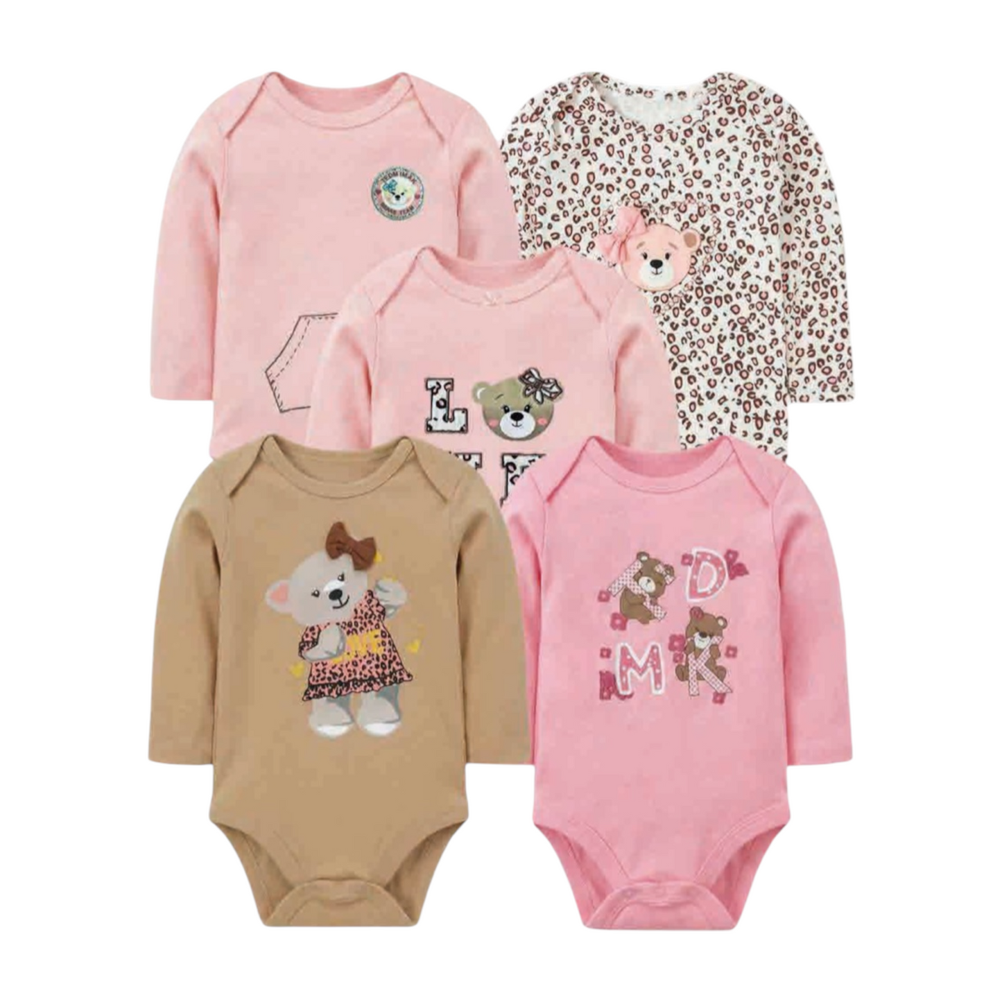 Set de 5 bodies, Osita