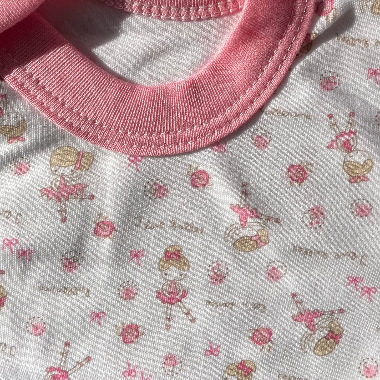 Ajuar diseño rosado bebe