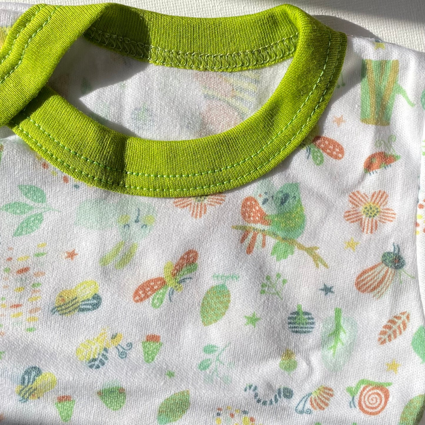 Ajuar diseño verde pistacho