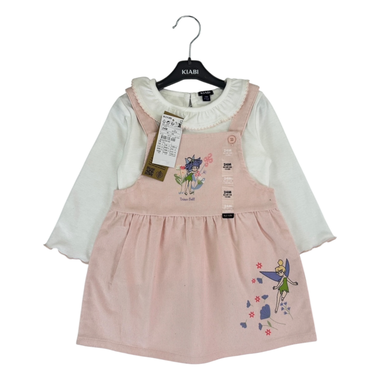 Conjunto jardinera + polera, 3 colores