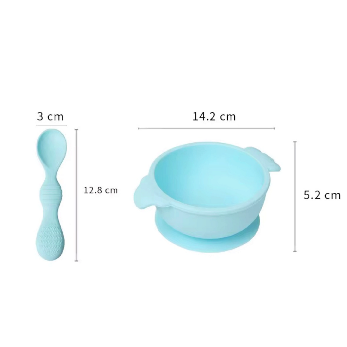 Bowl de silicona con cuchara