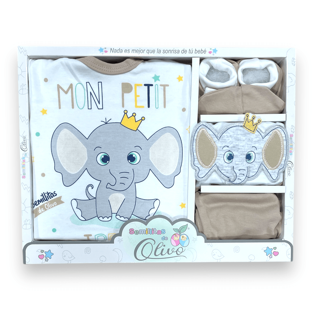 Caja de regalo 0-3m, diferentes colores - Palimu
