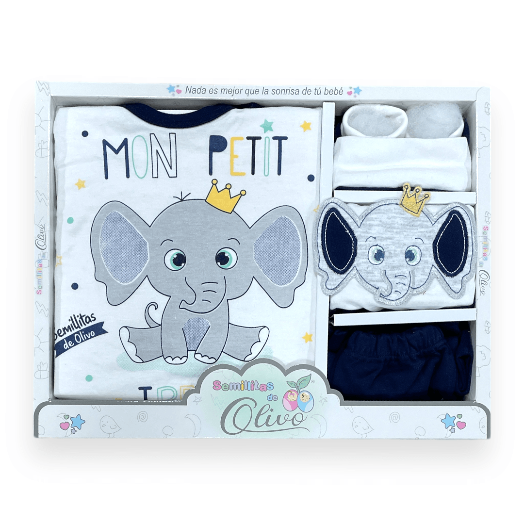 Caja de regalo 0-3m, diferentes colores - Palimu