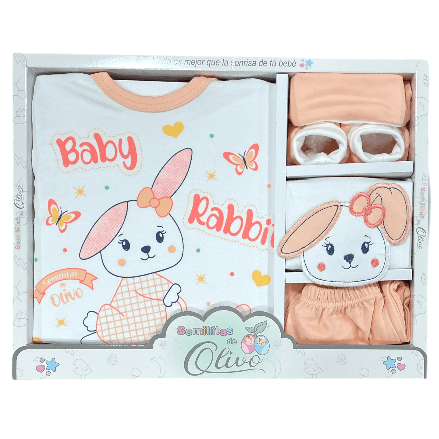 Caja de regalo 0-3m, diferentes colores - Palimu