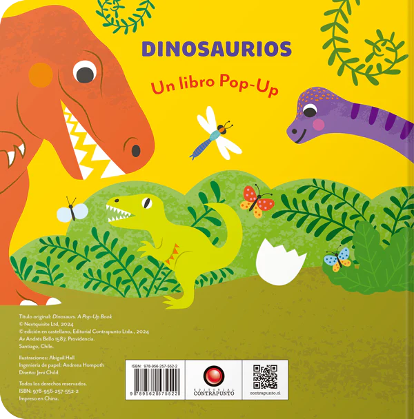 Dinosaurios un libro Pop-up