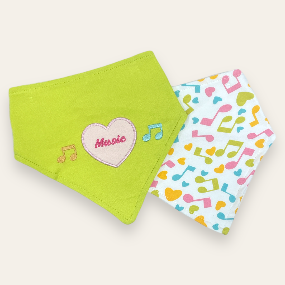 Set de 2 bandanas beba