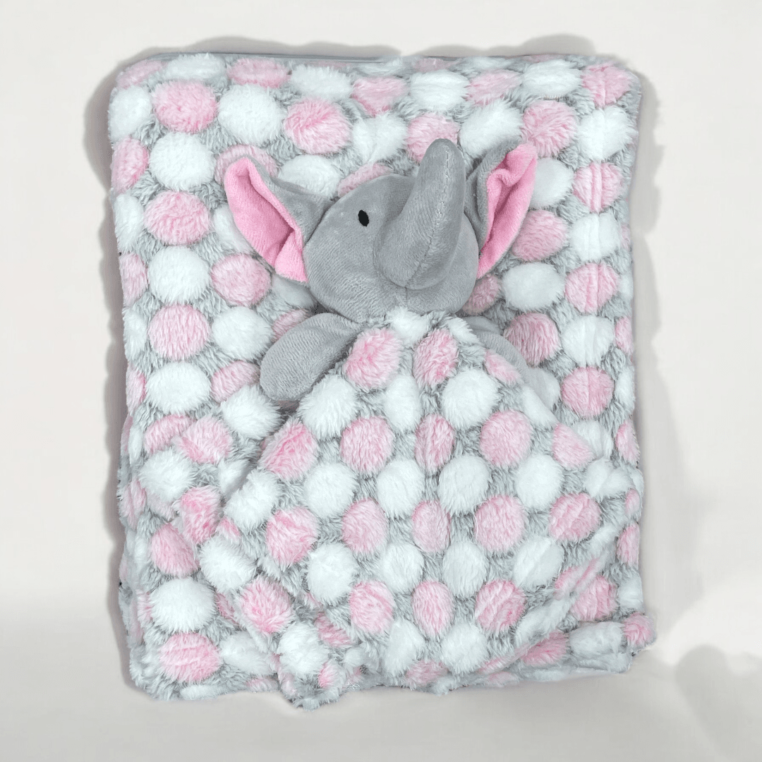 Manta de plush con tuto de apego - Palimu