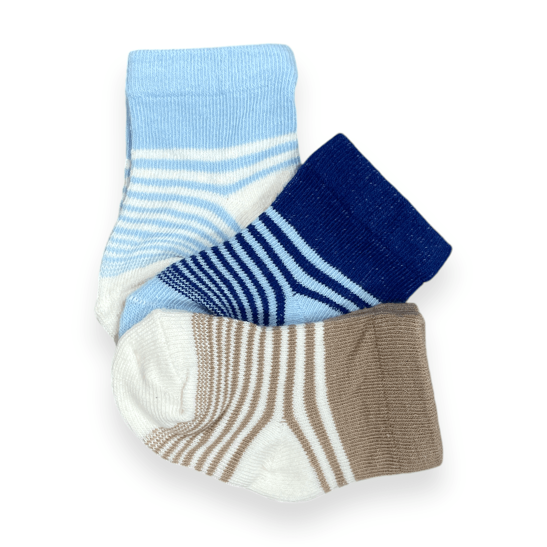set de 3 calcetines de niño 0-3m - Palimu