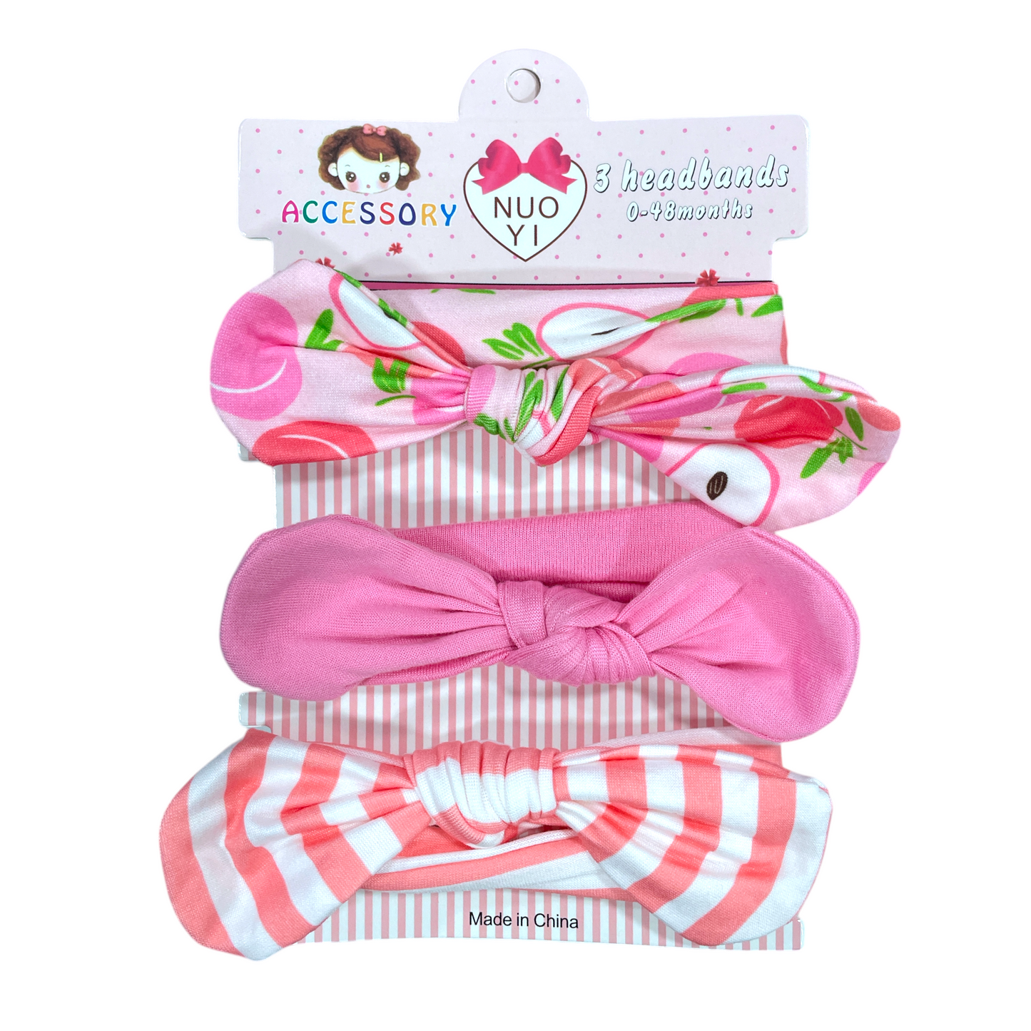 Set de 3 cintillos de bebé