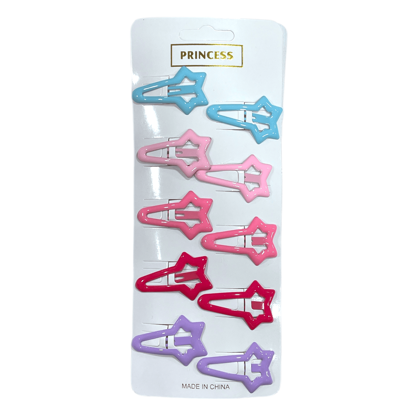 Set de pinches tictac lisos - Palimu