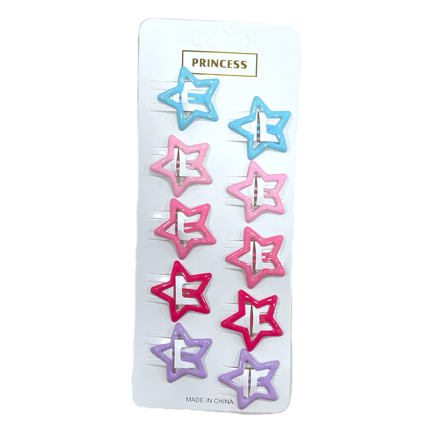 Set de pinches tictac lisos