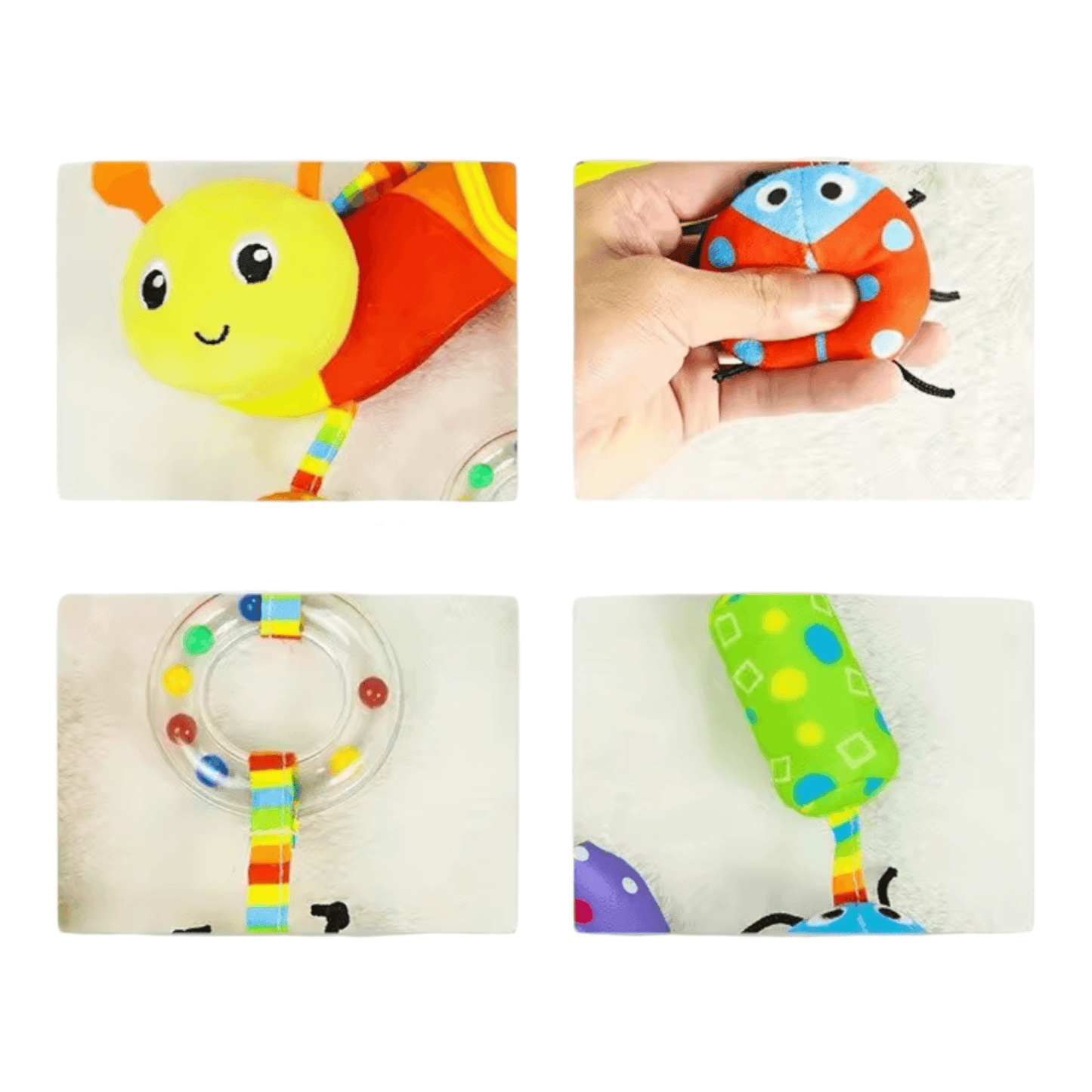 Colgante para cuna o coche de colores - Palimu
