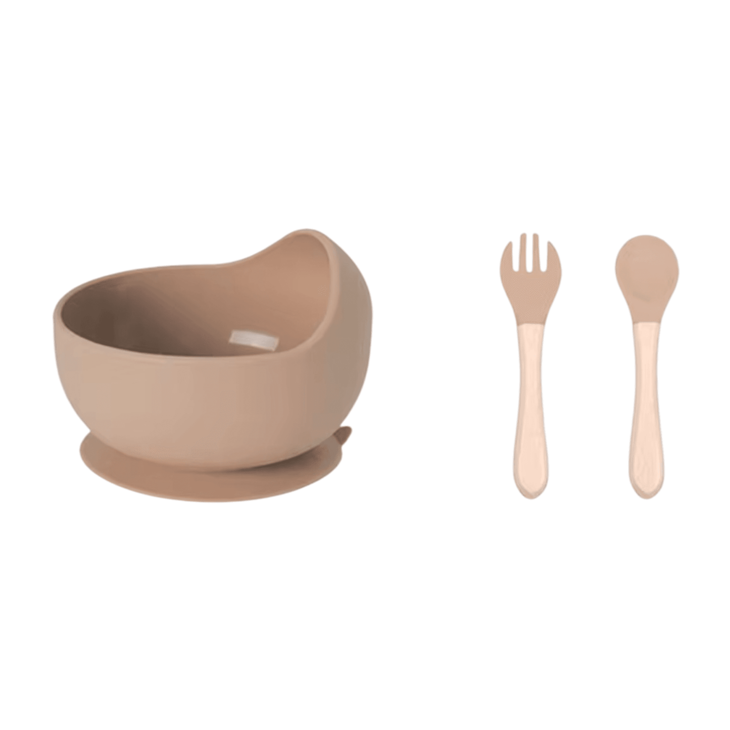 Bowl de silicona con servicio, Colores - Palimu