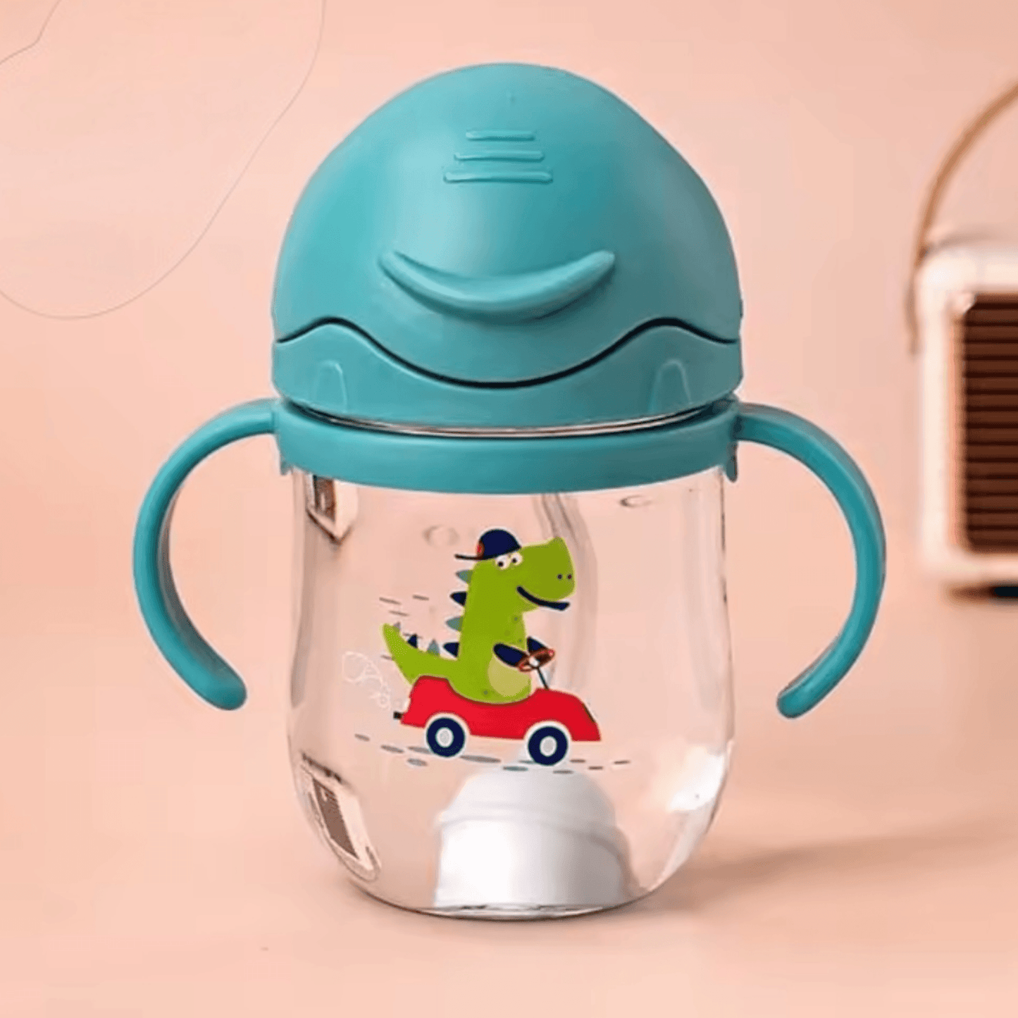 Vaso con bombilla Antiderrame - Palimu