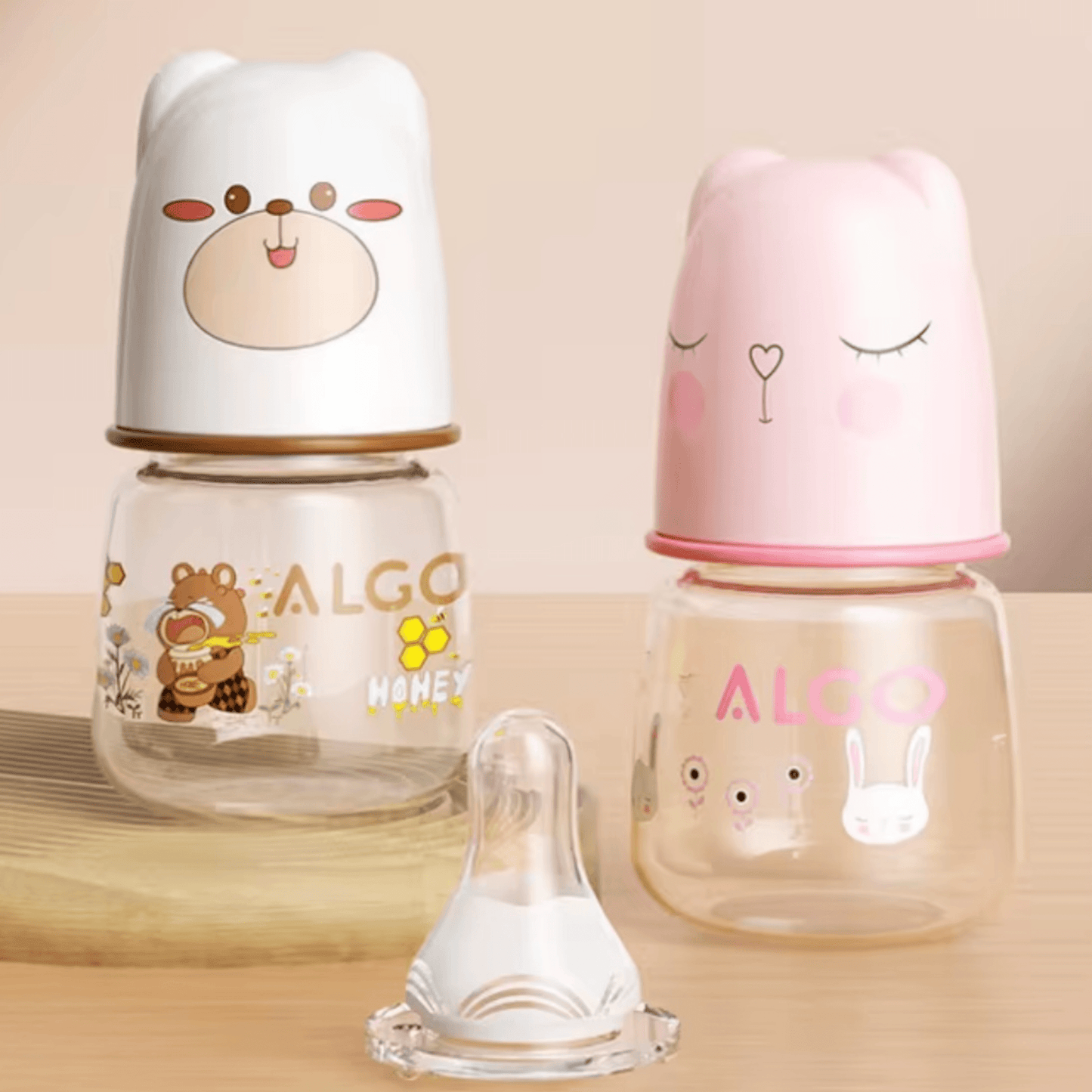 Mamadera 60ml Animalitos - Palimu