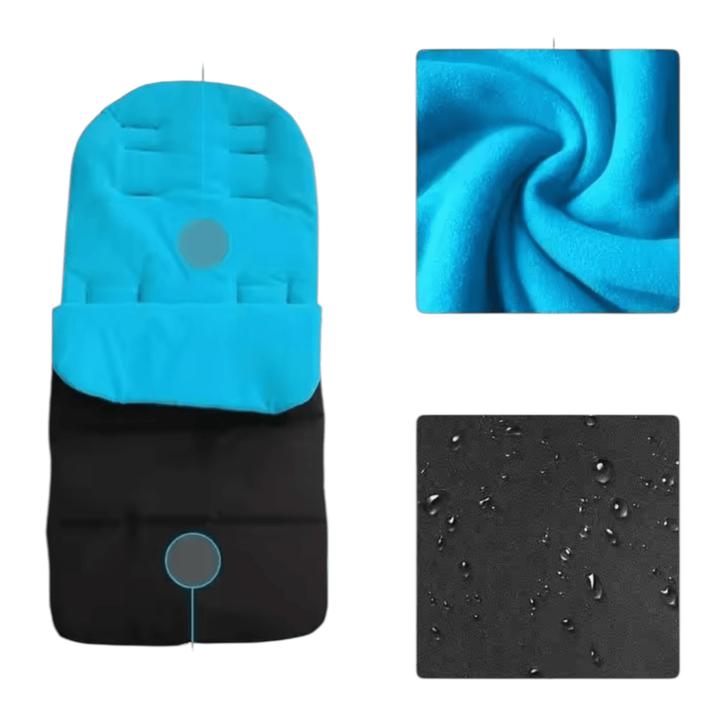 Saquito de polar para coche - Palimu