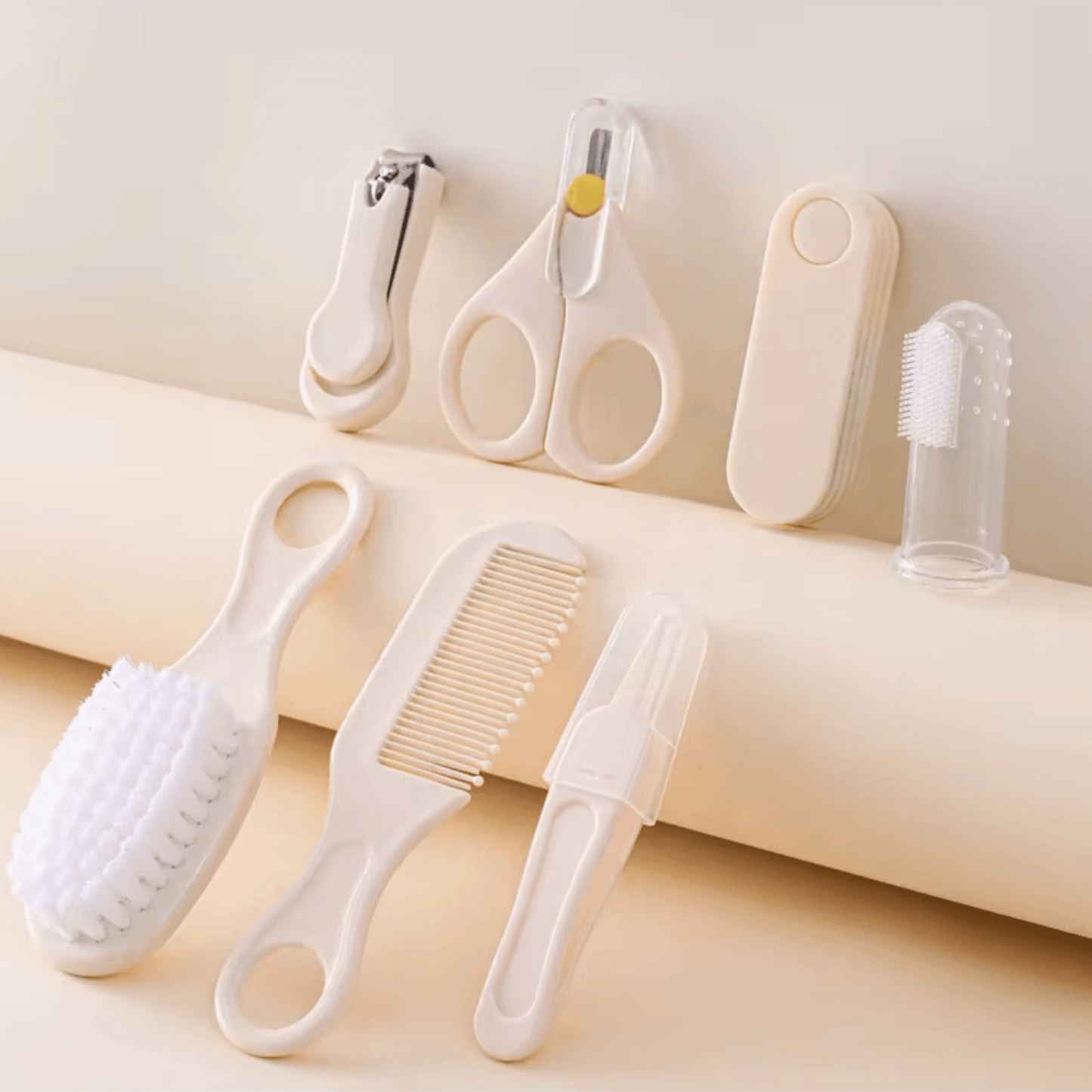 Set de cuidado para bebés, beige - Palimu