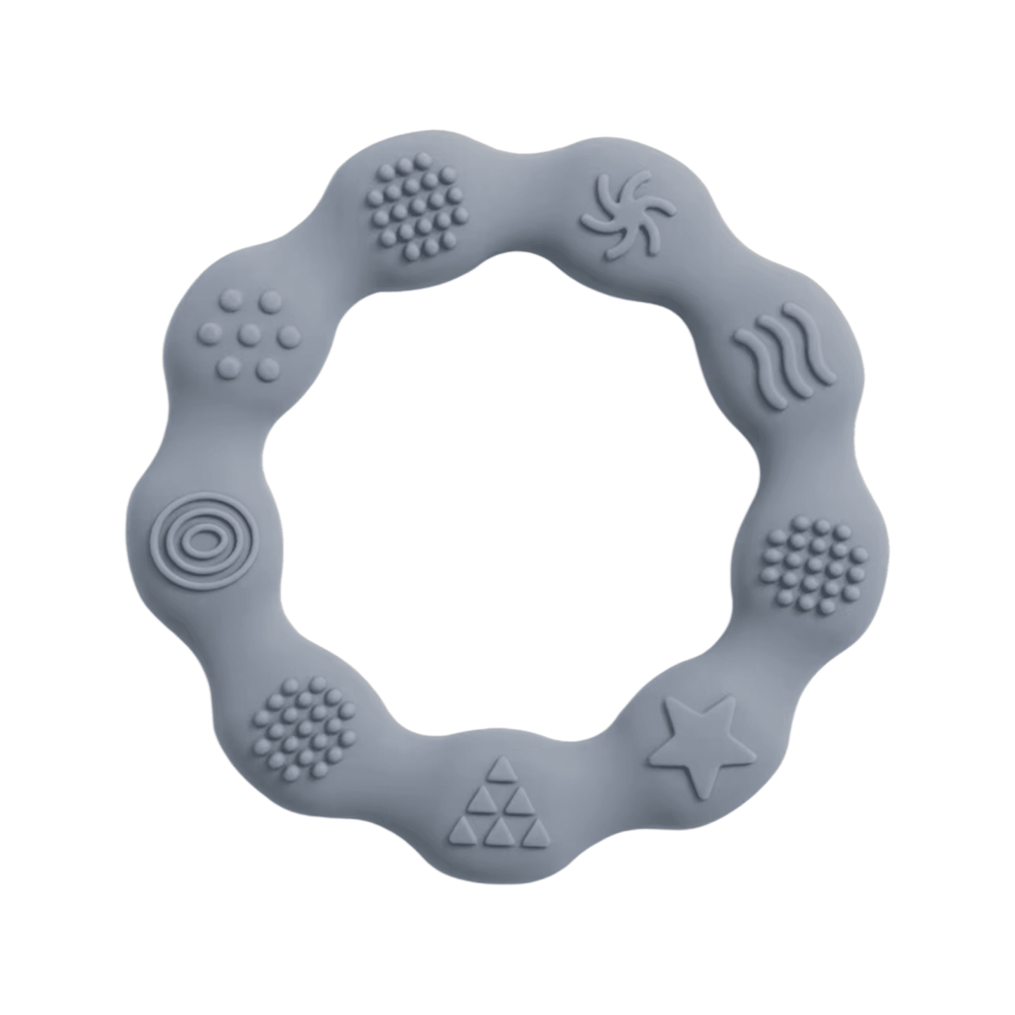 Mordedor circular con relieve - Palimu