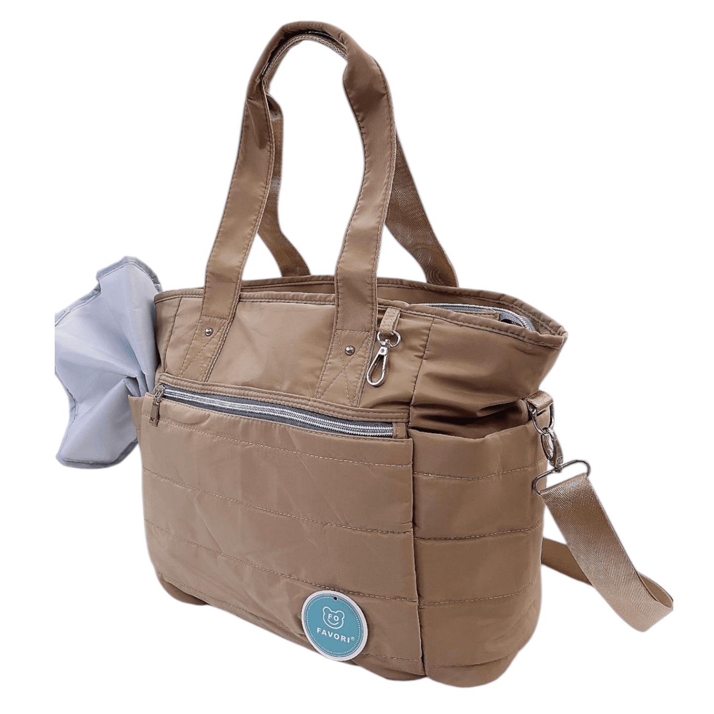 Bolso maternal baby sky, Beige - Palimu