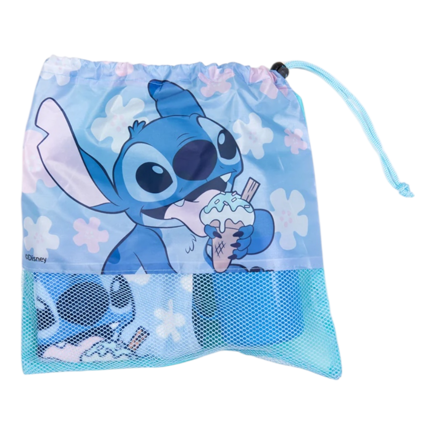 Set toalla, bolso y taza Stich
