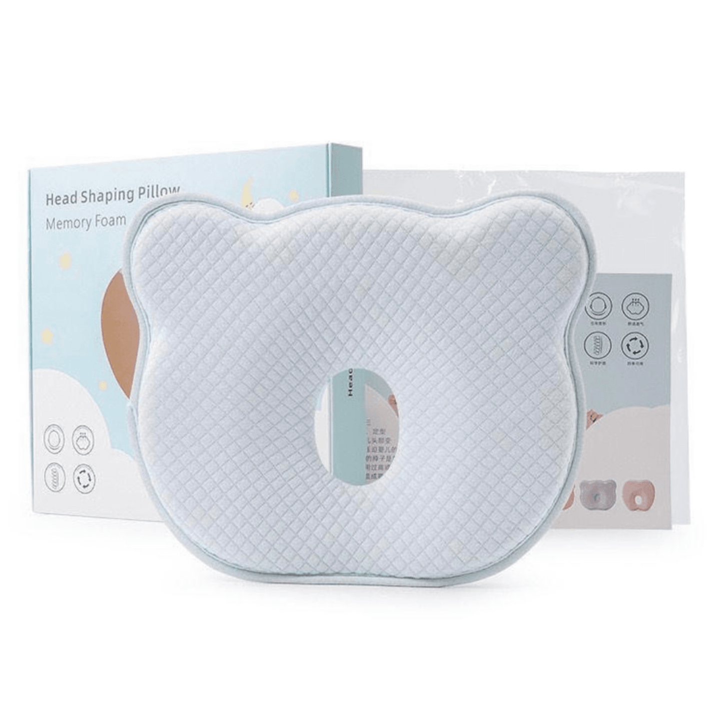 Almohada espuma memoria para bebés - Palimu