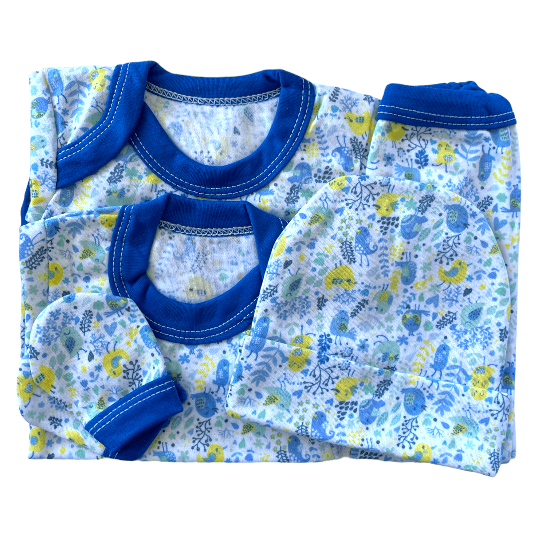 Ajuar diseño Azul - Palimu