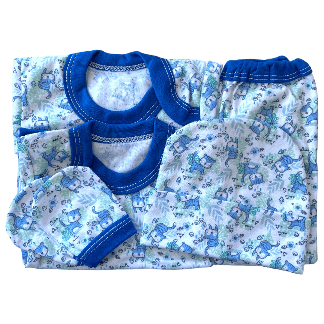Ajuar diseño Azul - Palimu