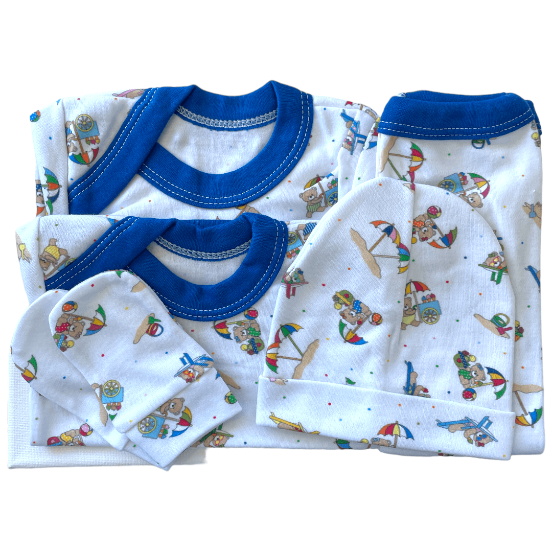 Ajuar diseño Azul - Palimu