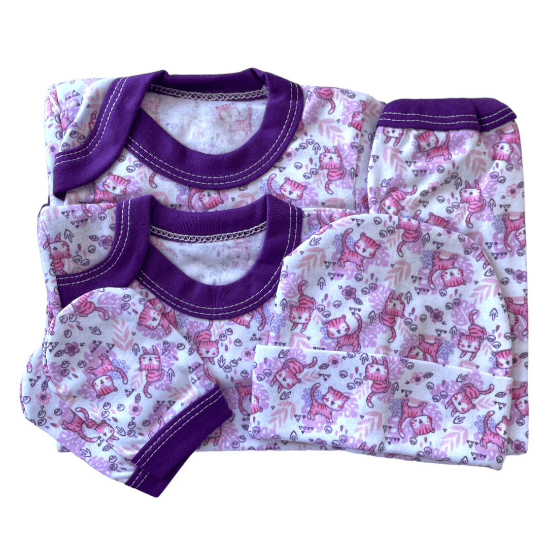 Ajuar diseño Morado - Palimu