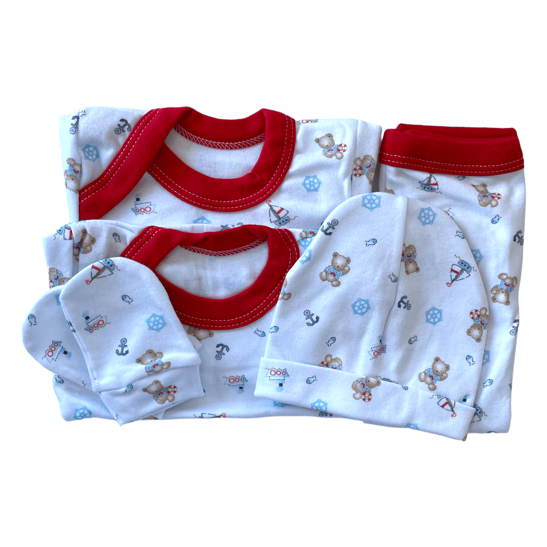 Ajuar diseño Rojo - Palimu
