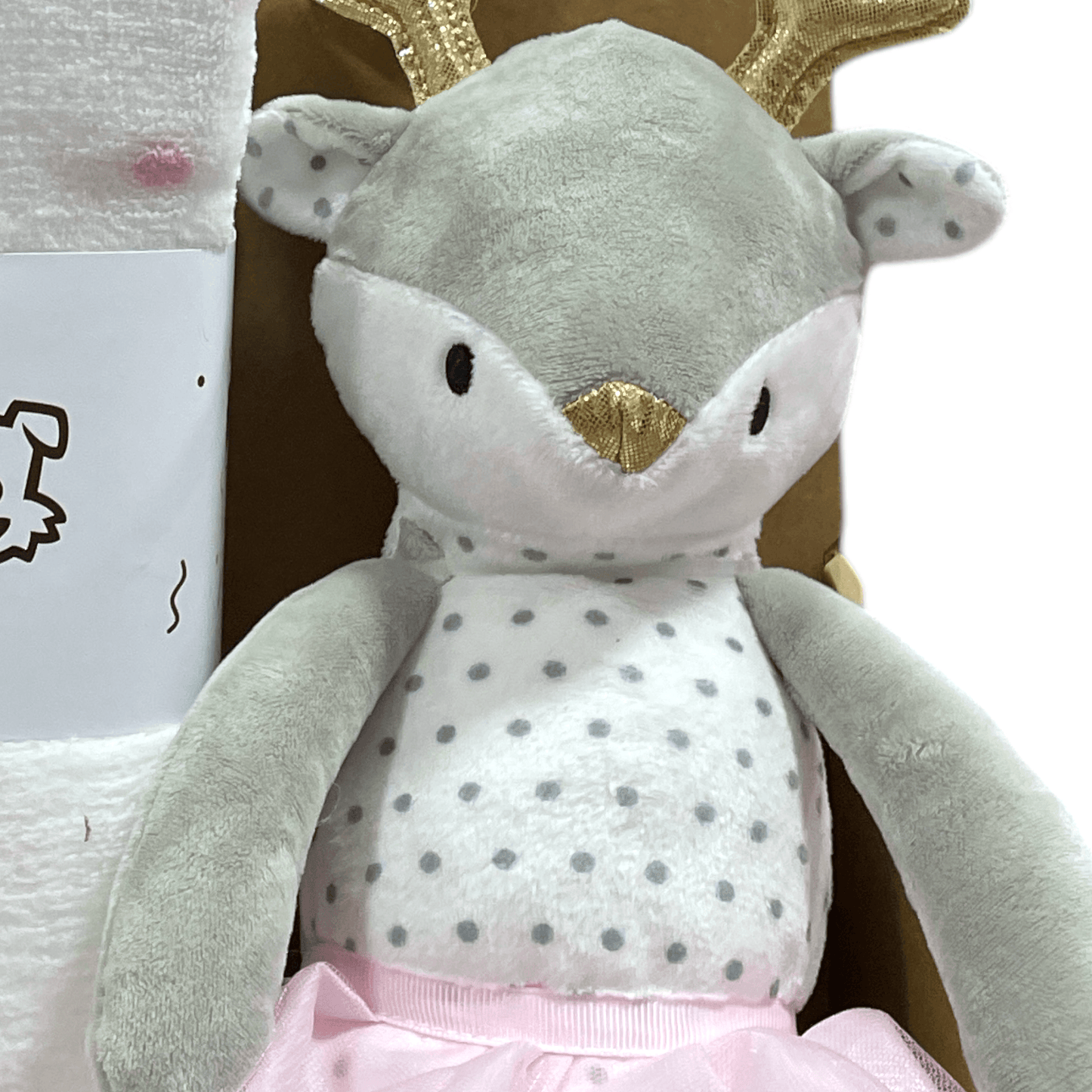 Manta mas peluche Pillin rosado - Palimu