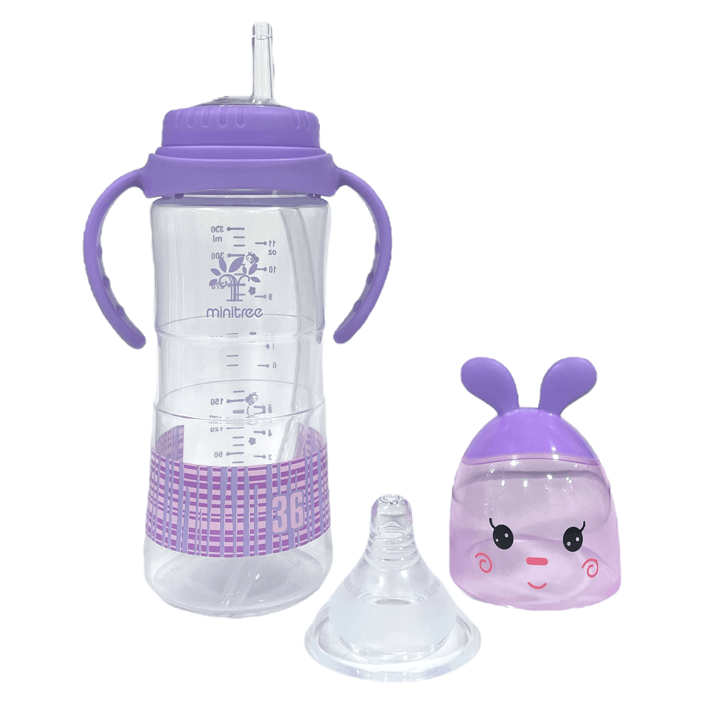Mamadera 2 en 1, 330ml - Palimu