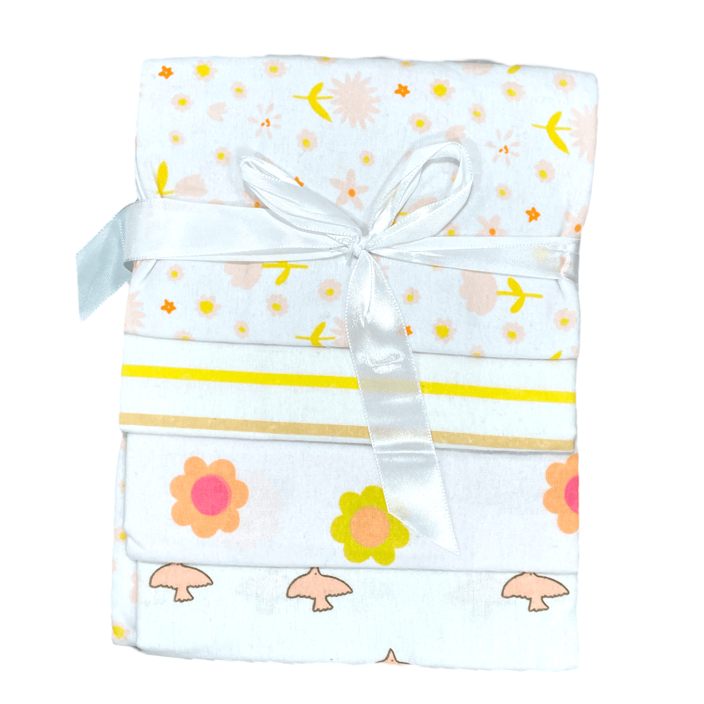 Set de 4 mantitas afraneladas, Variedad de diseños - Palimu