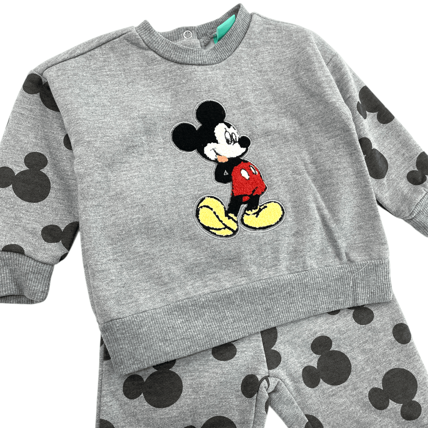 Conjunto de Mickey, Gris - Palimu