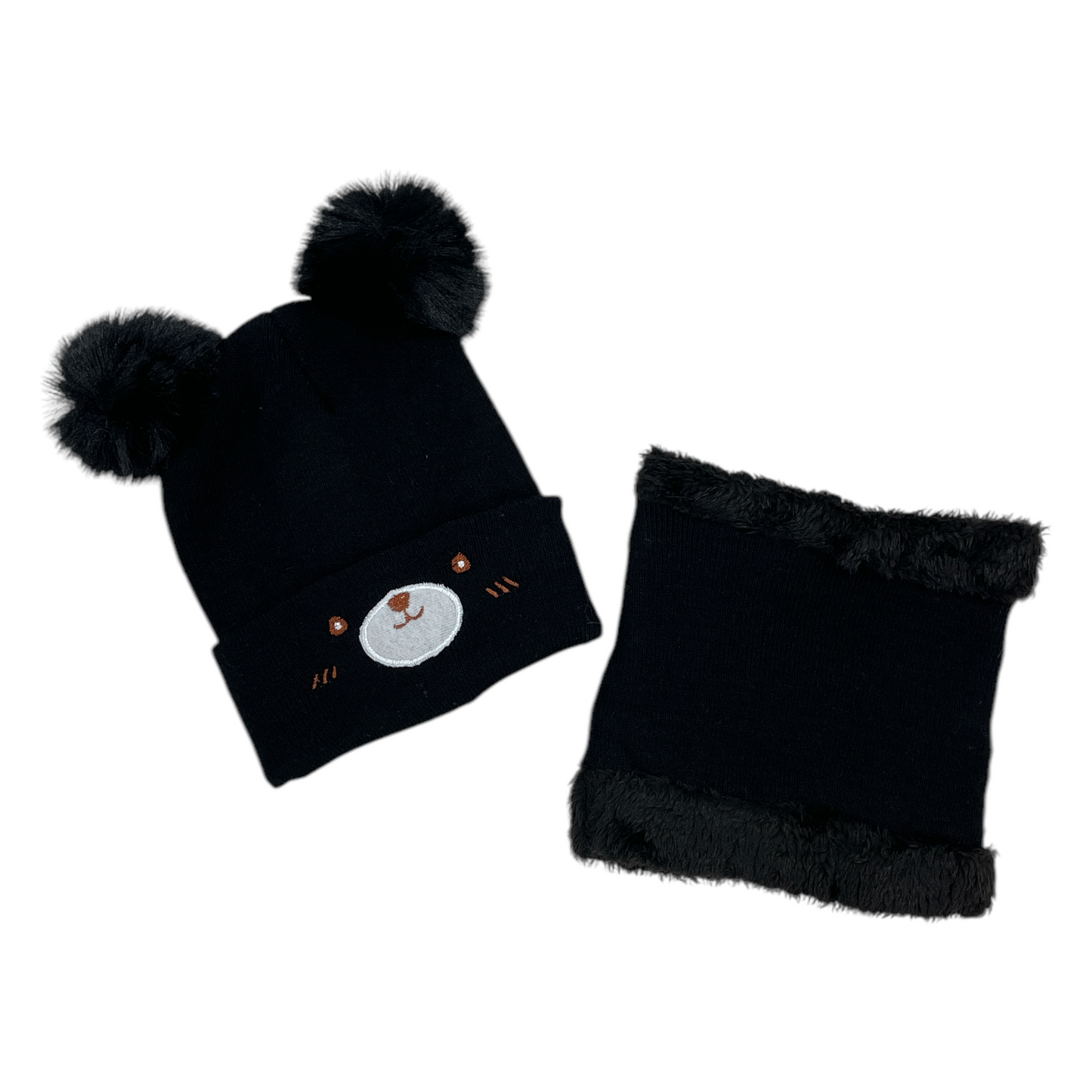Set gorro más cuello de Osito