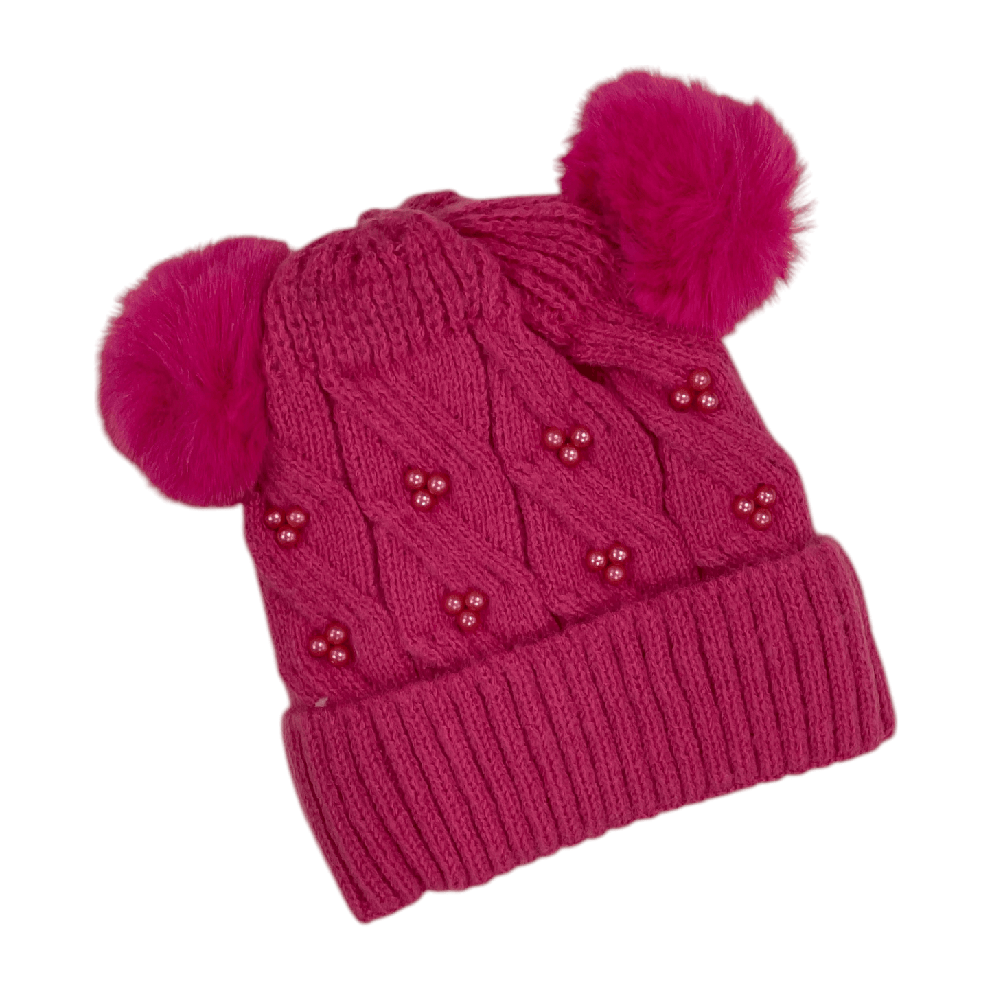 Gorro pompom perlas - Palimu