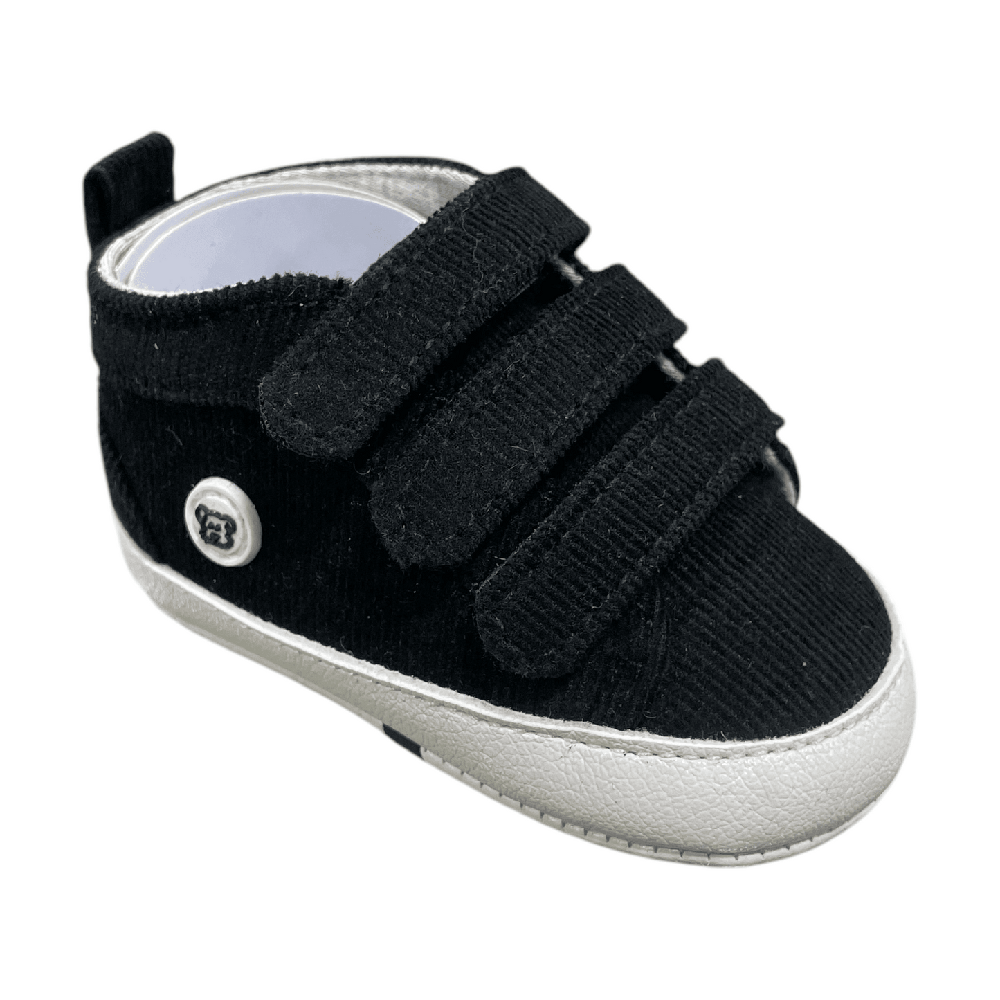 Zapatilla negra bebé - Palimu