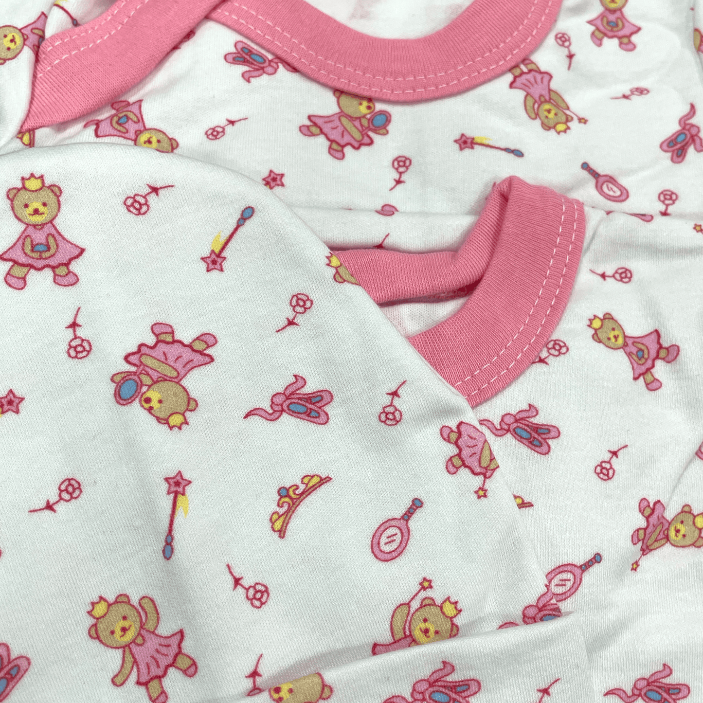 Ajuar diseño rosado bebe - Palimu