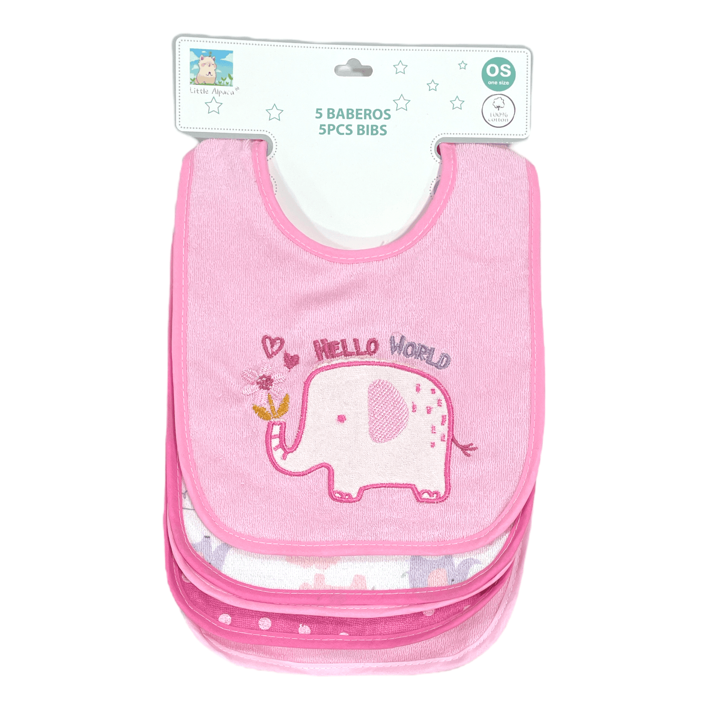 Set de 5 baberos - Palimu