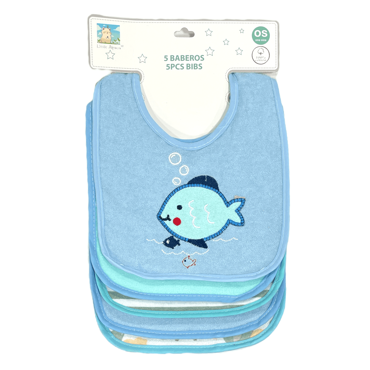 Set de 5 baberos - Palimu