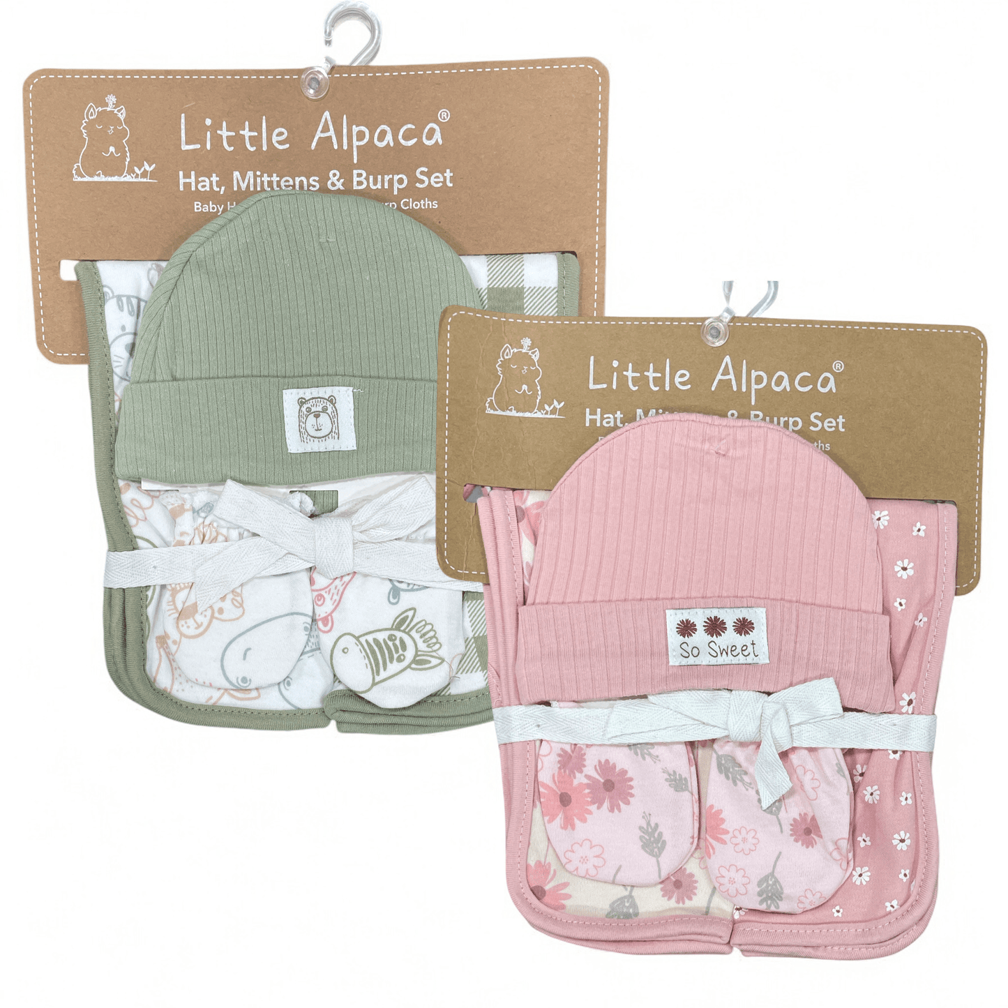Set Gorro, mitones y 2 tutos para babitas - Palimu