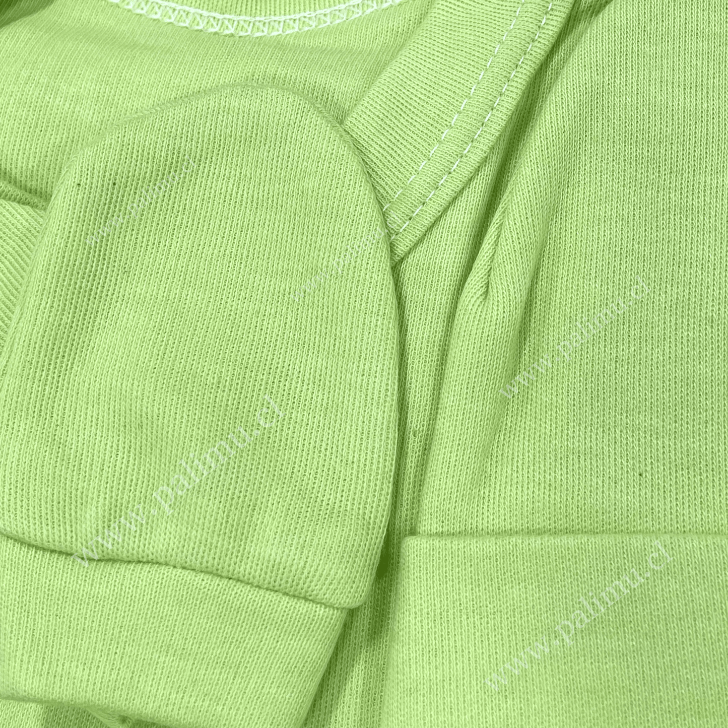 Ajuar liso verde limón 0-3m - Palimu
